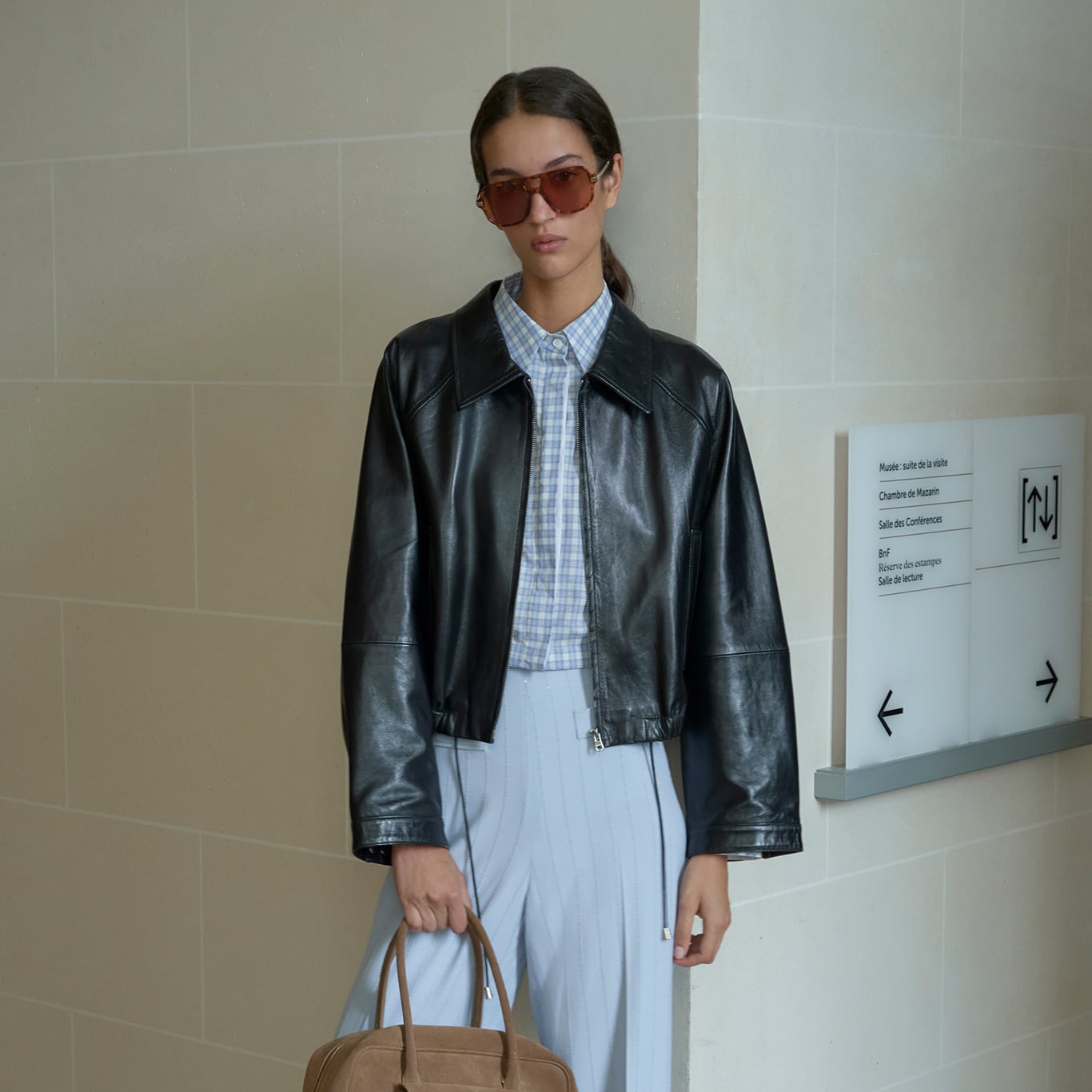 Women's Leather Jackets by Sandro Paris