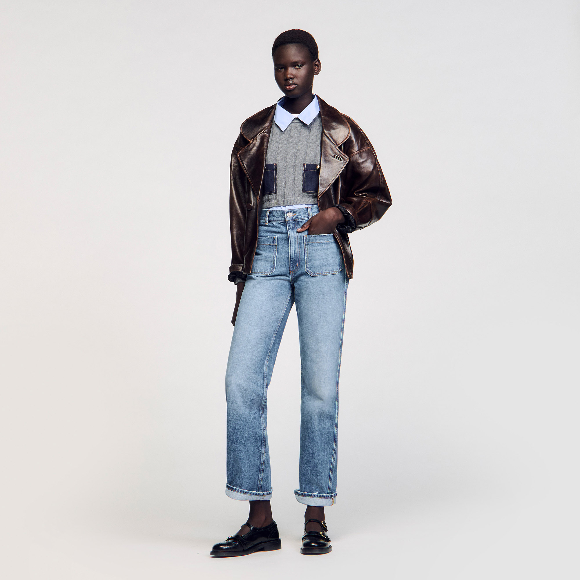 【PORTERNA】Bluny Non-Fade Wide Jeans Acne Studios - 2023 Super Baggy Fit Jeans in Blue – Stoy