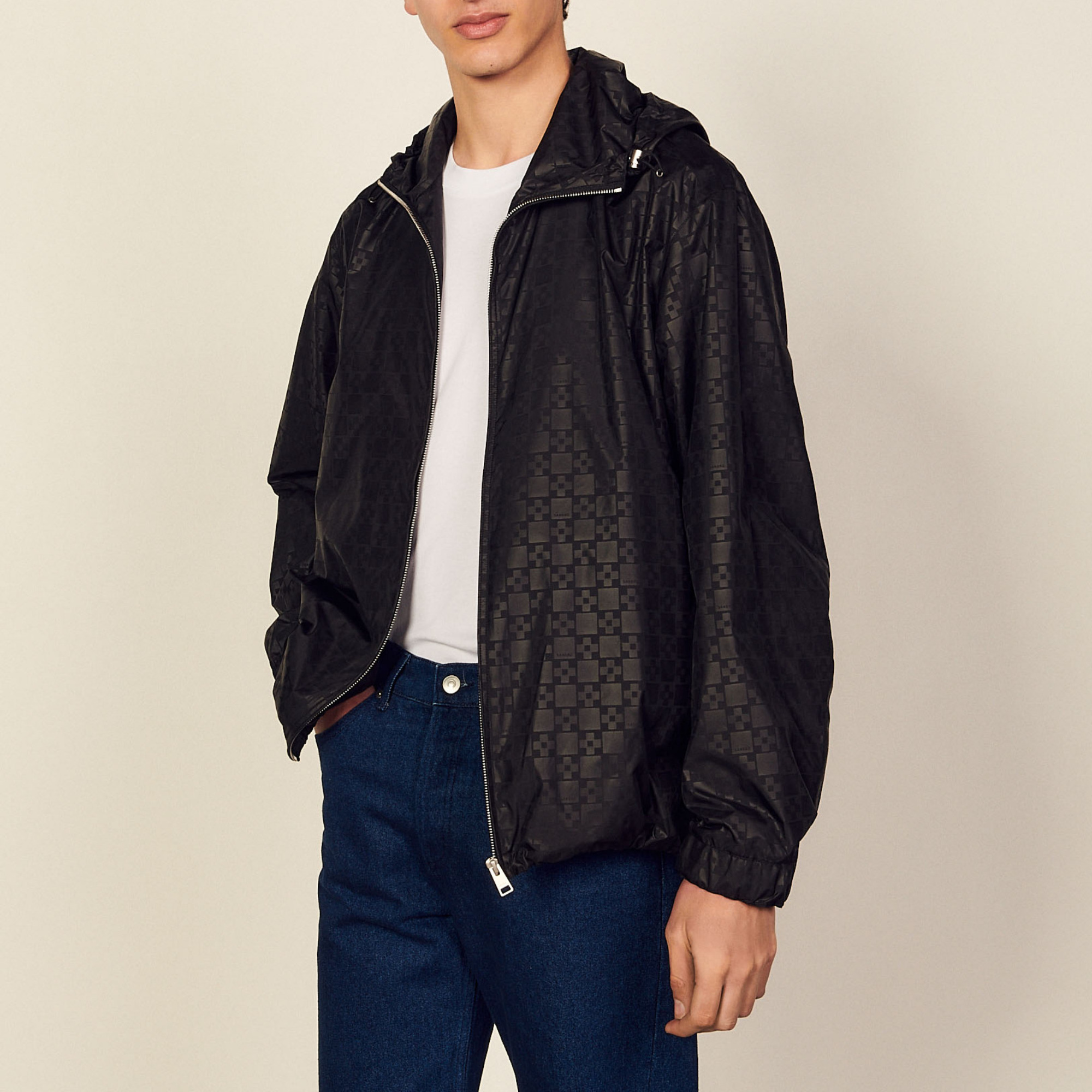SANDRO シェルジャケット レオパードプリント アニマルプリント ジャケット - 豹紋 | ZARA Japan / 日本