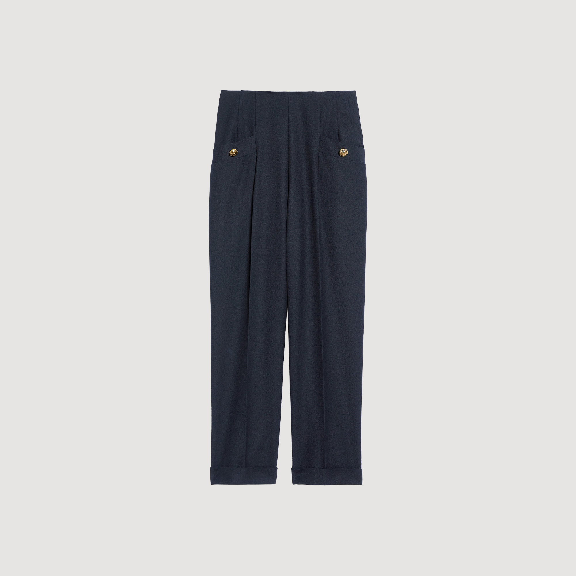 sandro gold pants